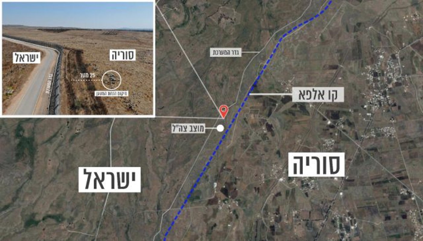 זירת סיכול הפיגוע