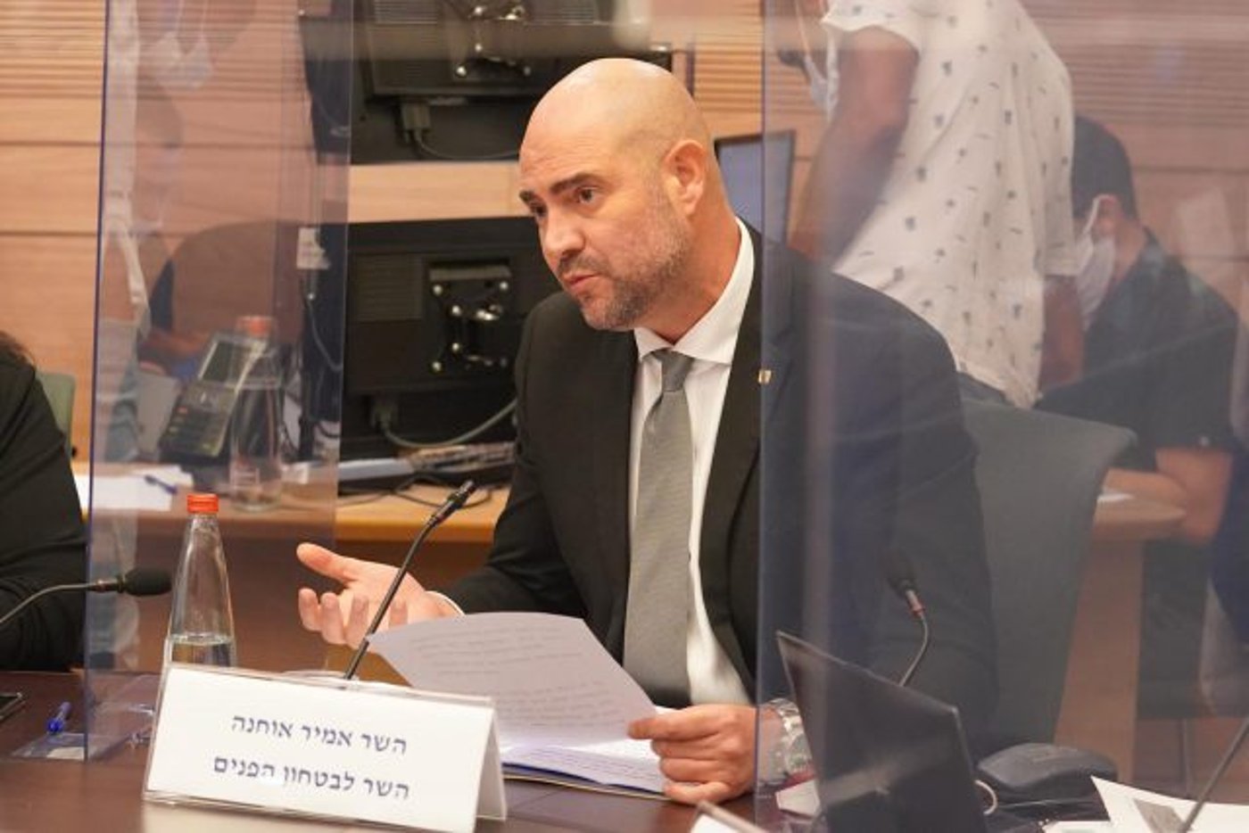 השר אוחנה (דוברות הכנסת – יהונתן סמייה)