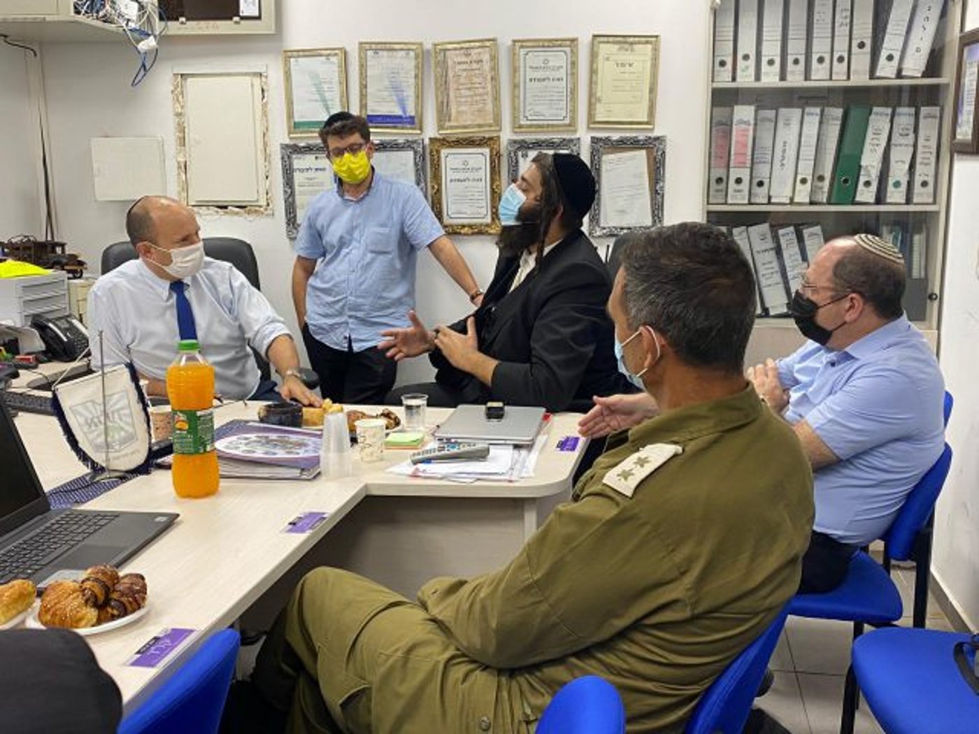 בלשכת ראש העיר