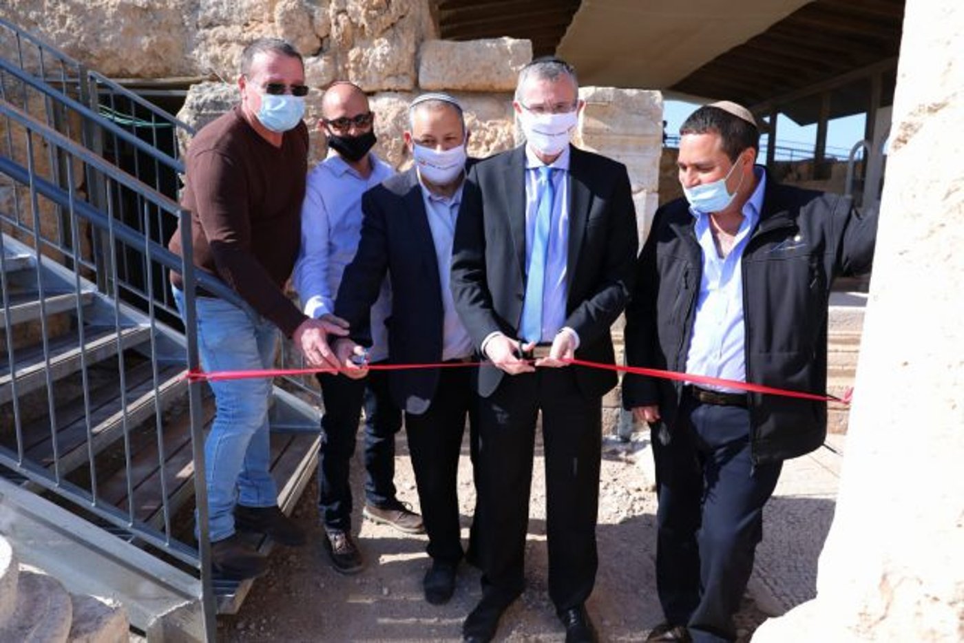 יריב לוין חונך פרויקט תיירות בהר חברון (דוברות המועצה)