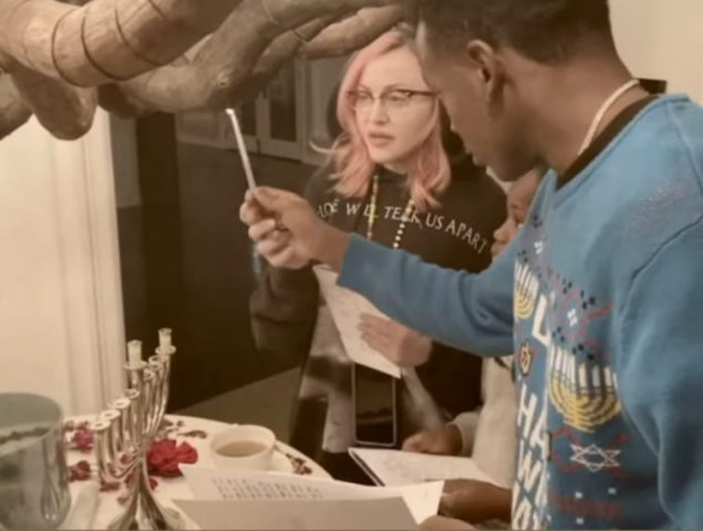 צילום מסך מתוך אינסטגרם מדונה