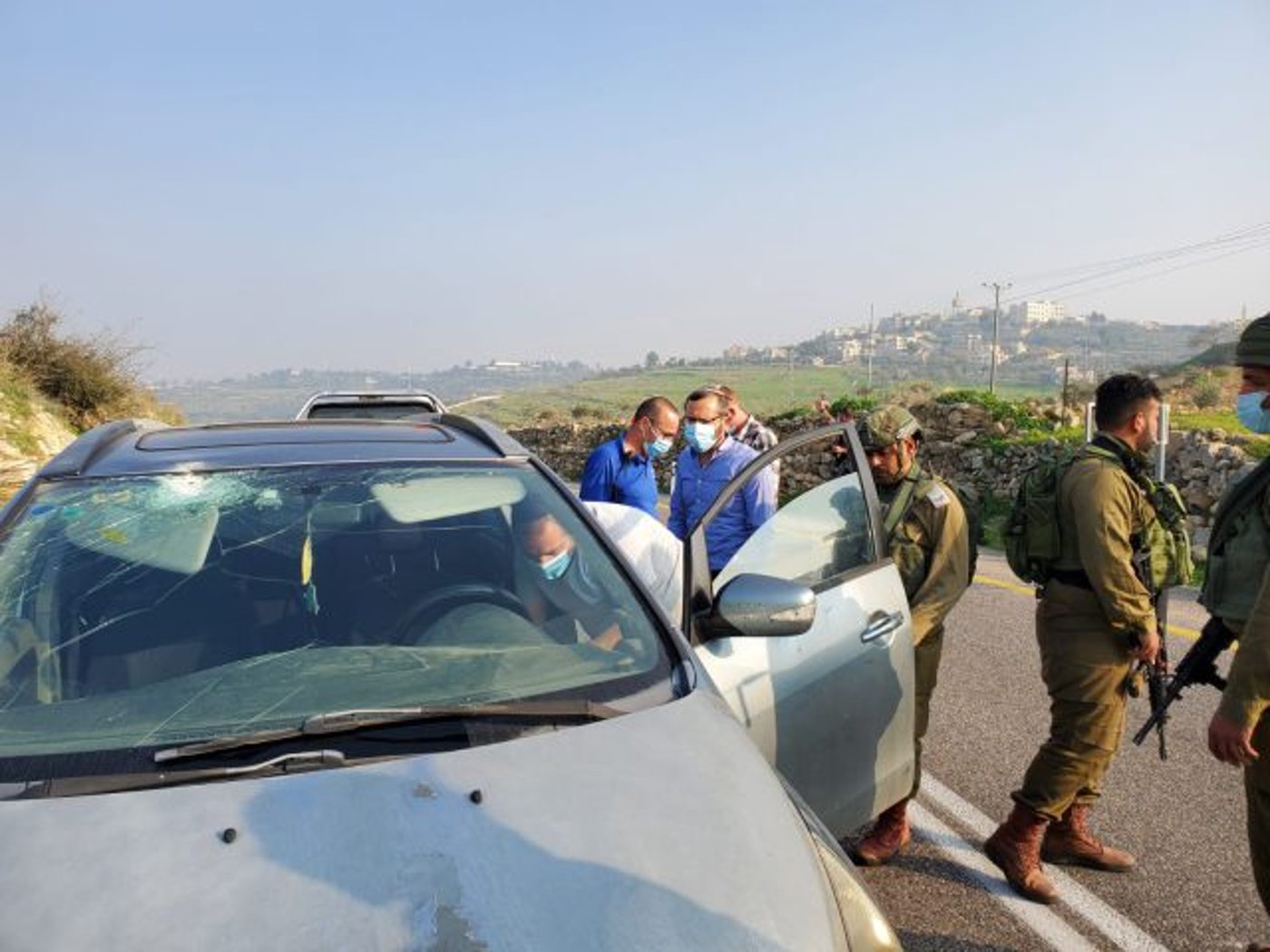 זירת הפיגוע