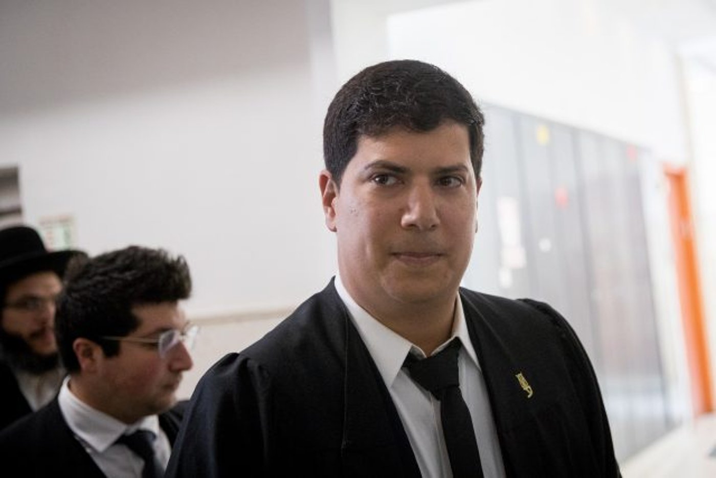 עו"ד עמית חדד בדיון של אליעזר ברלנד, ארכיון (יונתן זינדל/פלאש 90)