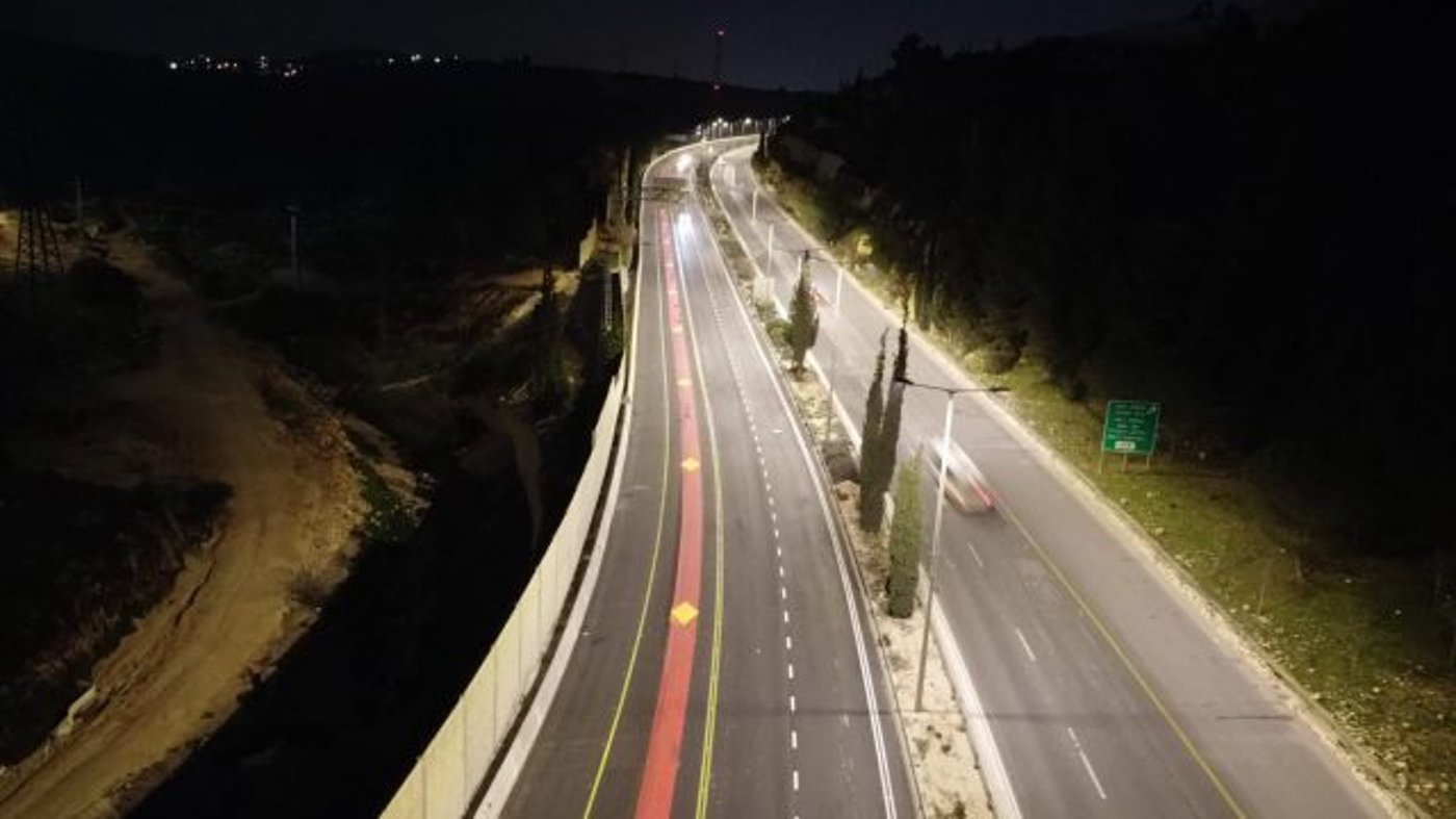 עיר עוטפת אור: בירושלים הותקנה תאורת LED