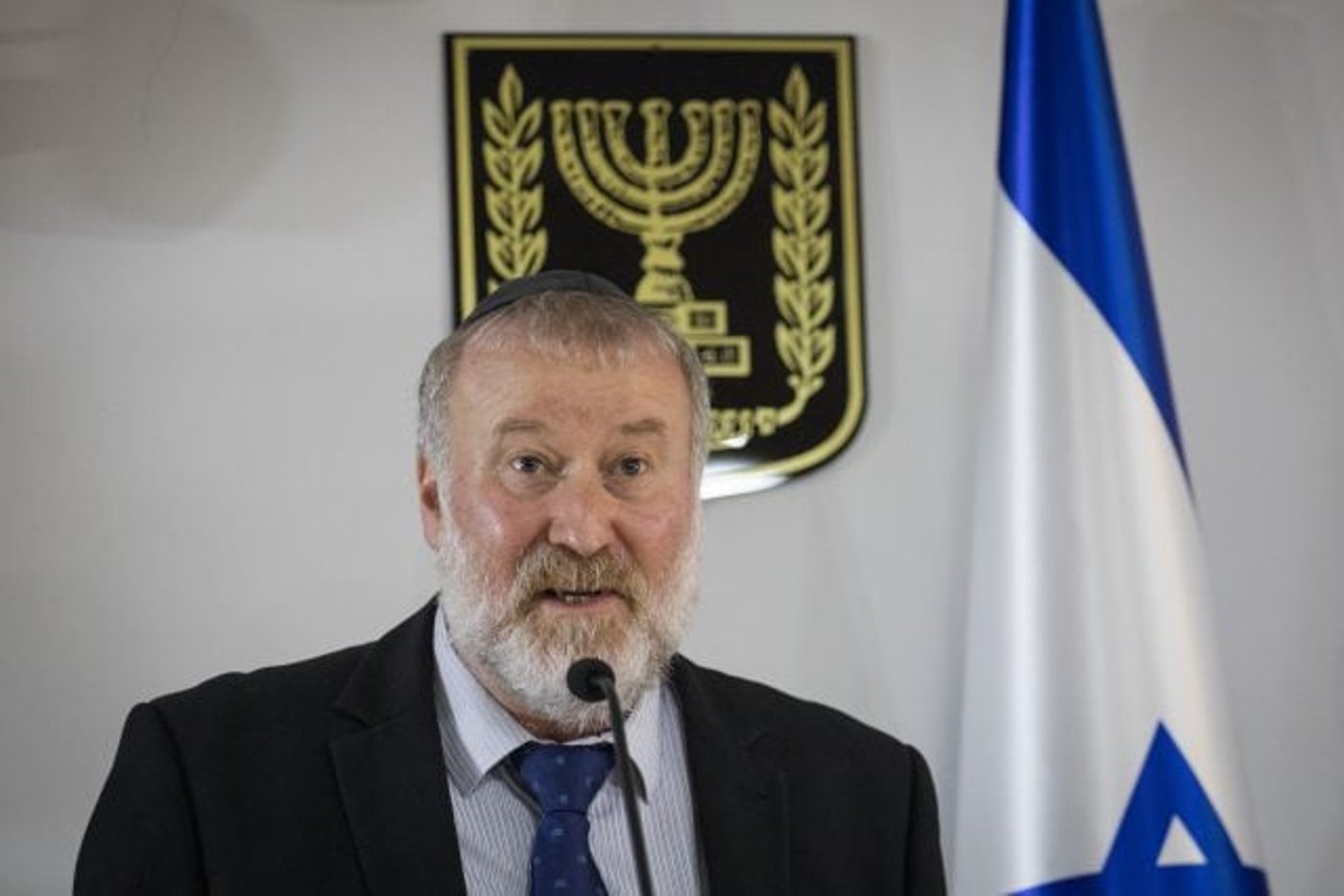 היועמ"ש מנדלבליט. נטען כי המשטרה חרגה מאישוריו לחקירות נתניהו (הדס פרוש/פלאש 90)
