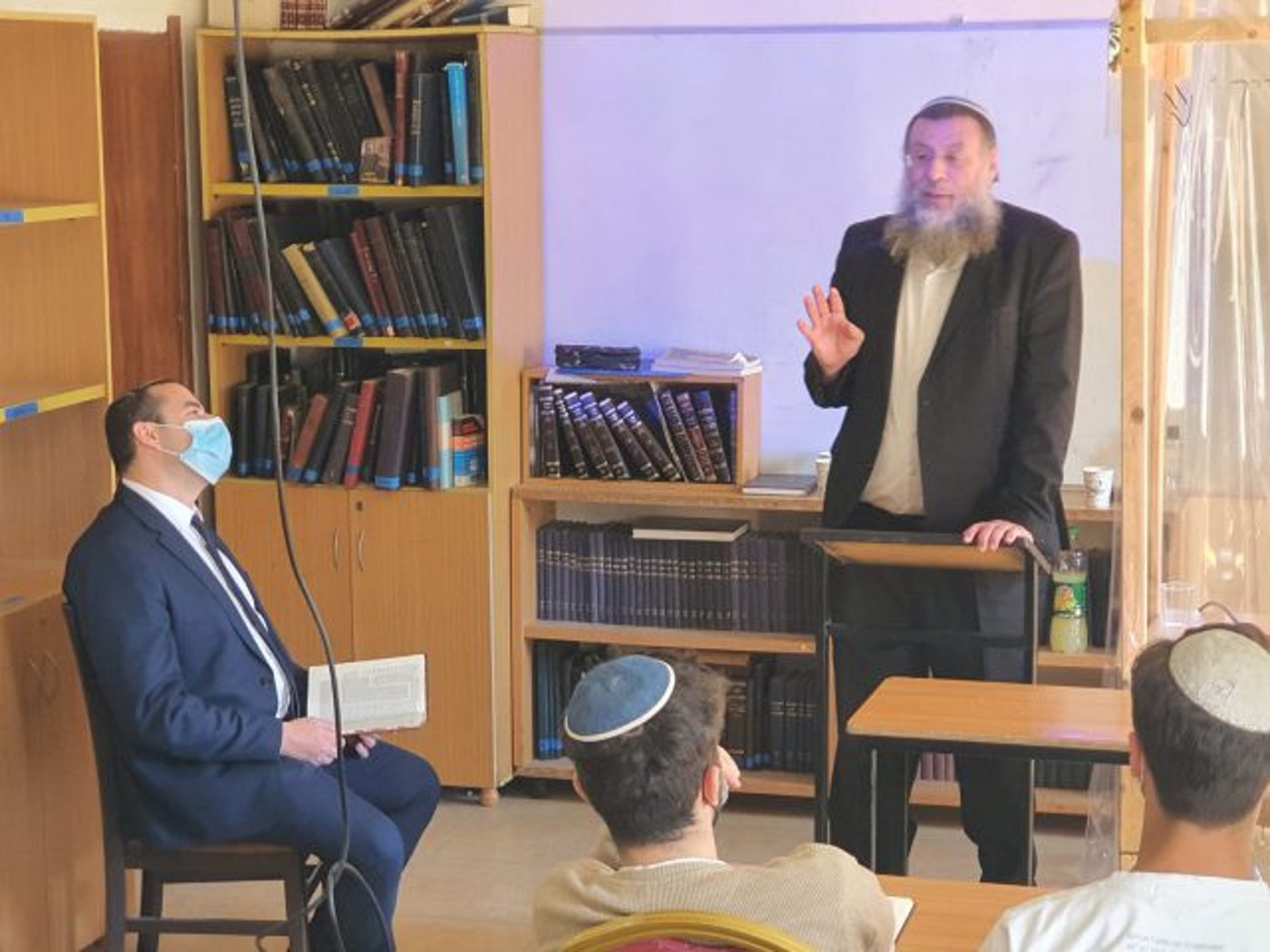 הרב דוד מאמו עם כלפון