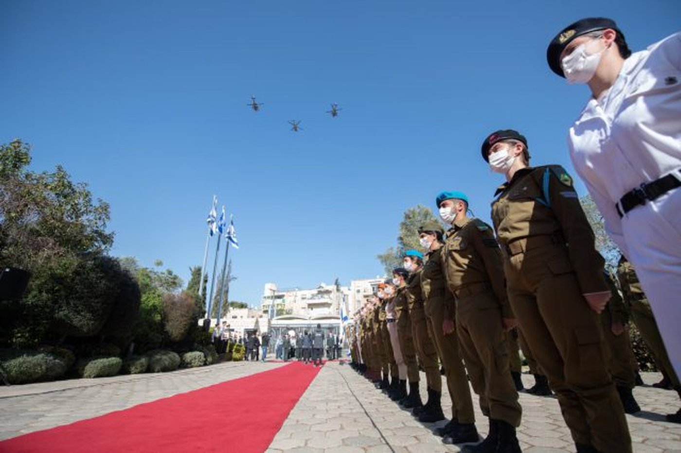 כל הקצינים והחיילים מצטייני הנשיא תשפ"א