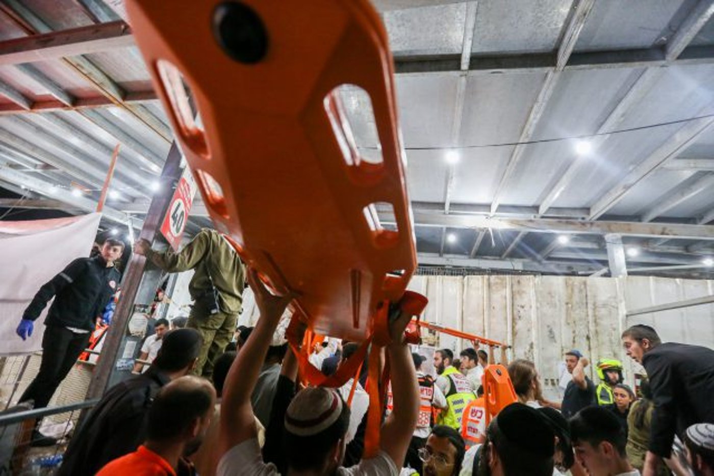 החגיגה התחלפה בעצב: תיעוד האסון הכבד במירון