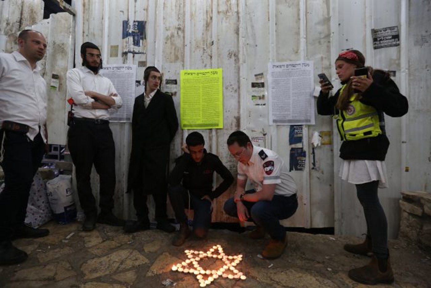 בתל אביב ובמירון: מדליקים נרות לזכר ההרוגים באסון