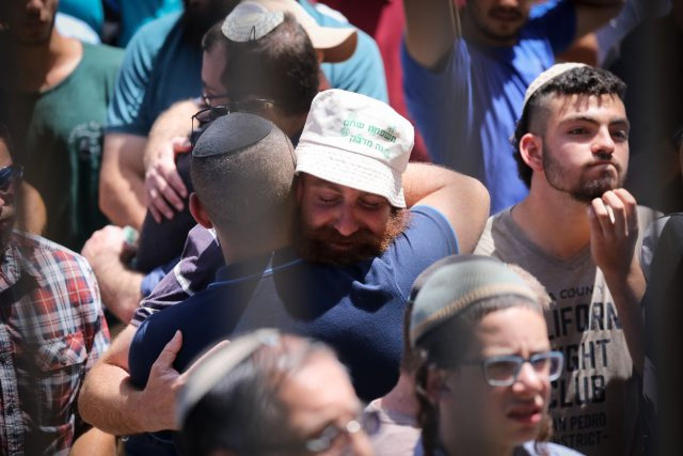 הלוויית יהודה גואטה הי"ד (יונתן זינדל/פלאש90)