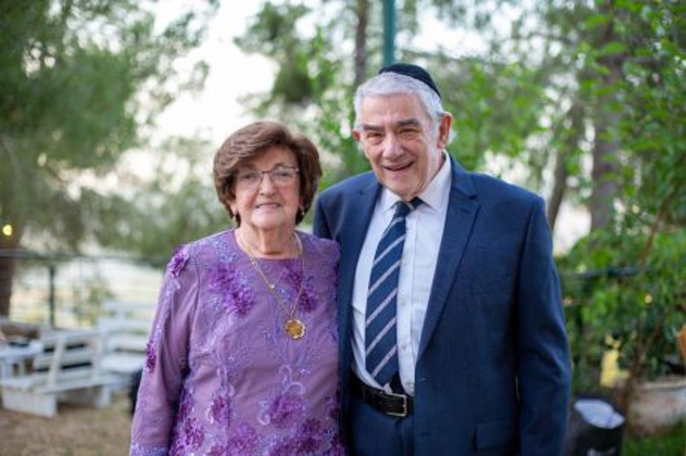 אלי שוסהיים ורעייתו רחל