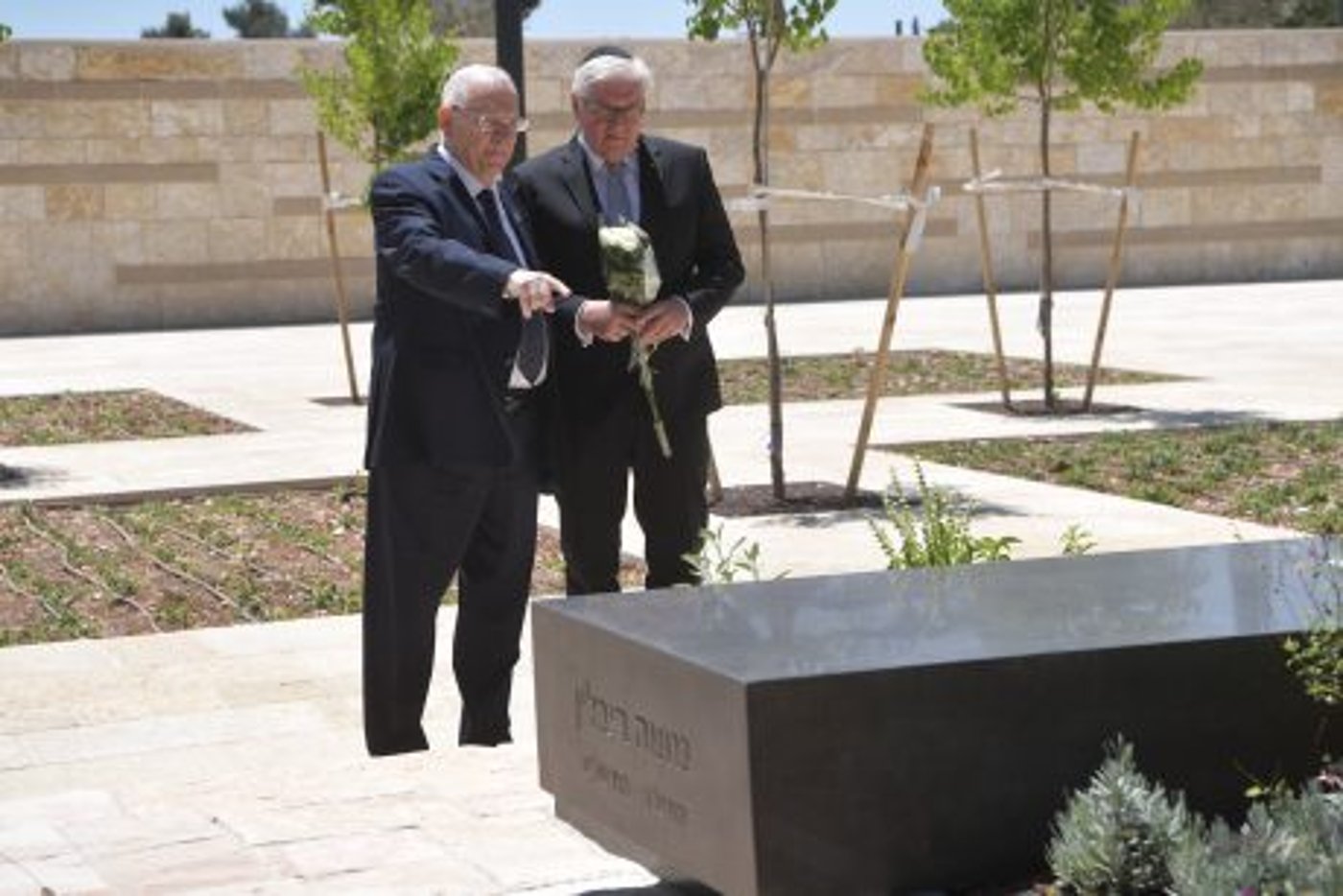 נשיא גרמניה ביד ושם: "אזכור את הרגע המרגש"