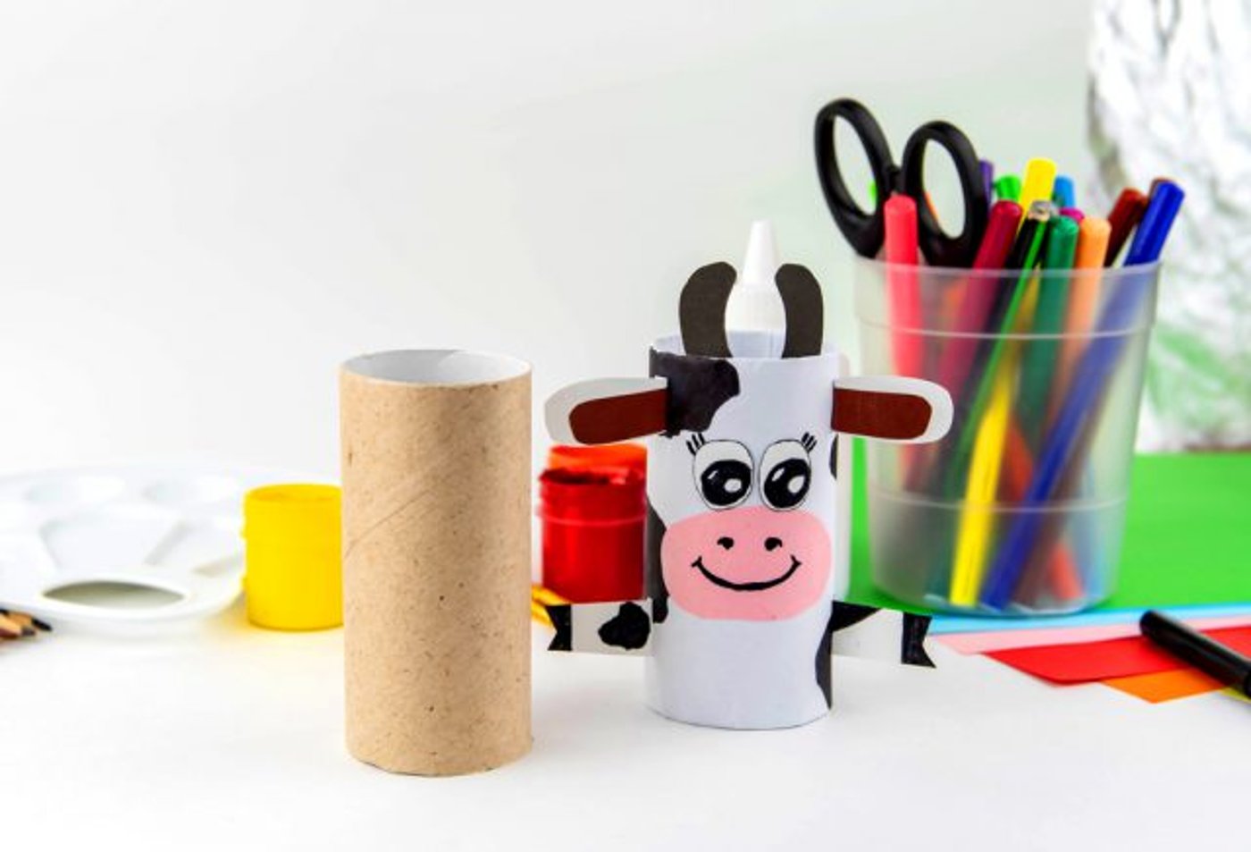 4 דברים להכין עם הילדים מגלילי נייר טואלט | DIY
