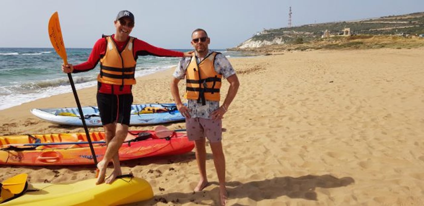גל תורן ופבלו רוזנברג ב"טיול אחרי צבא"