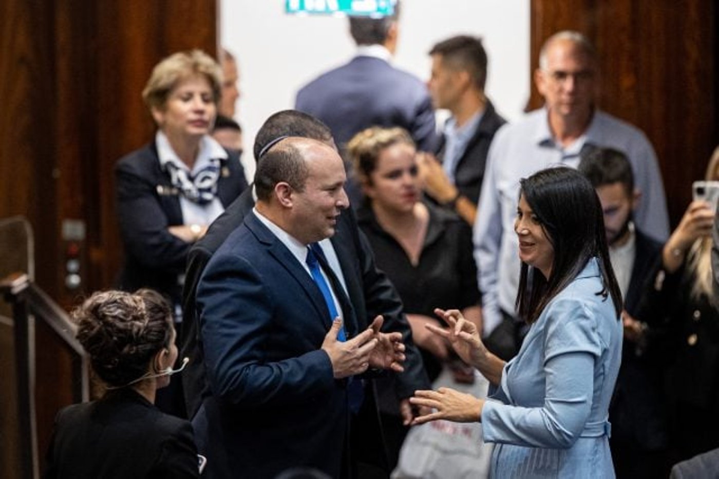 ח"כ פינטו עם רה"מ בנט