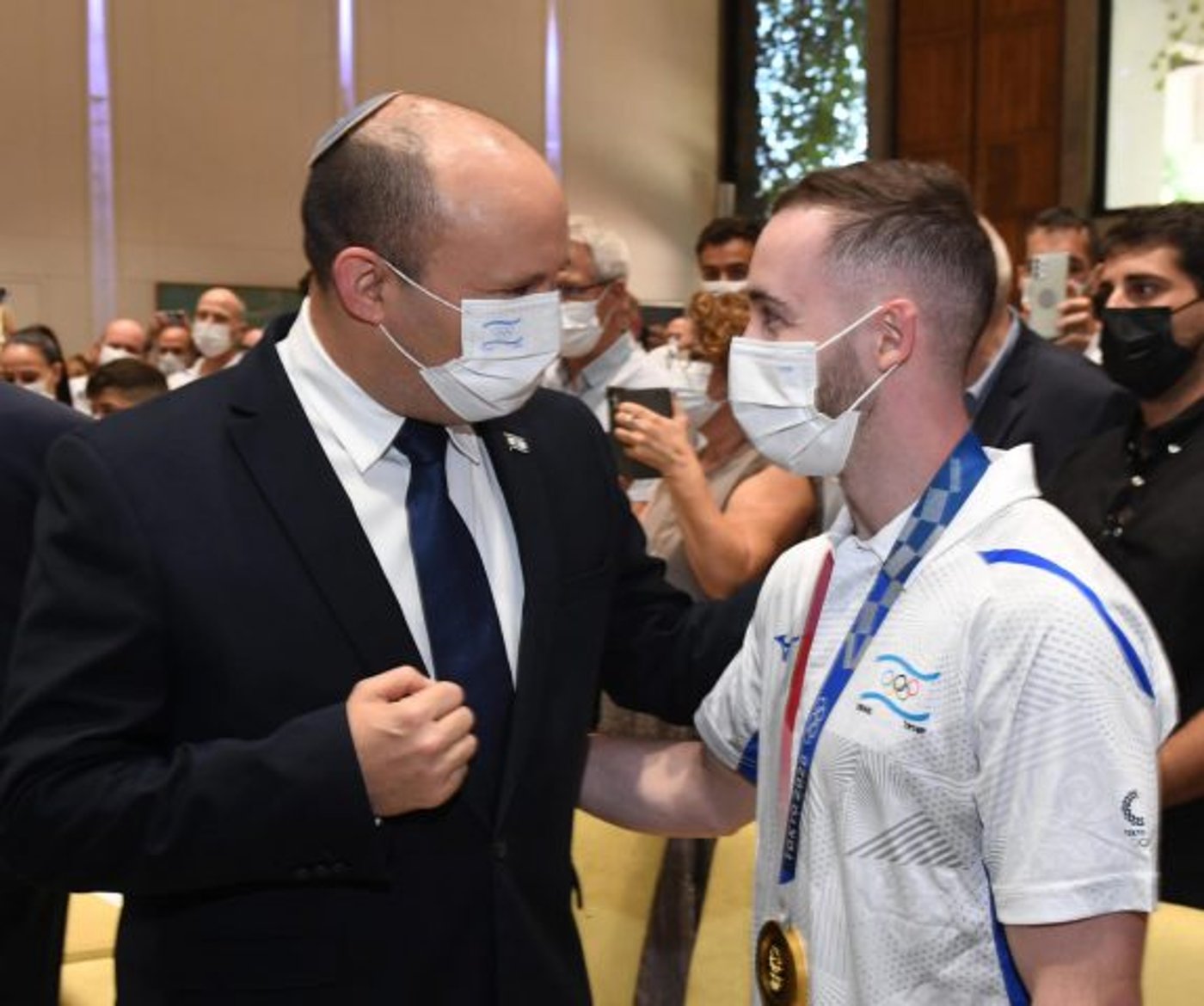 הנשיא ורה"מ אירחו את ספורטאי טוקיו באירוע מיוחד