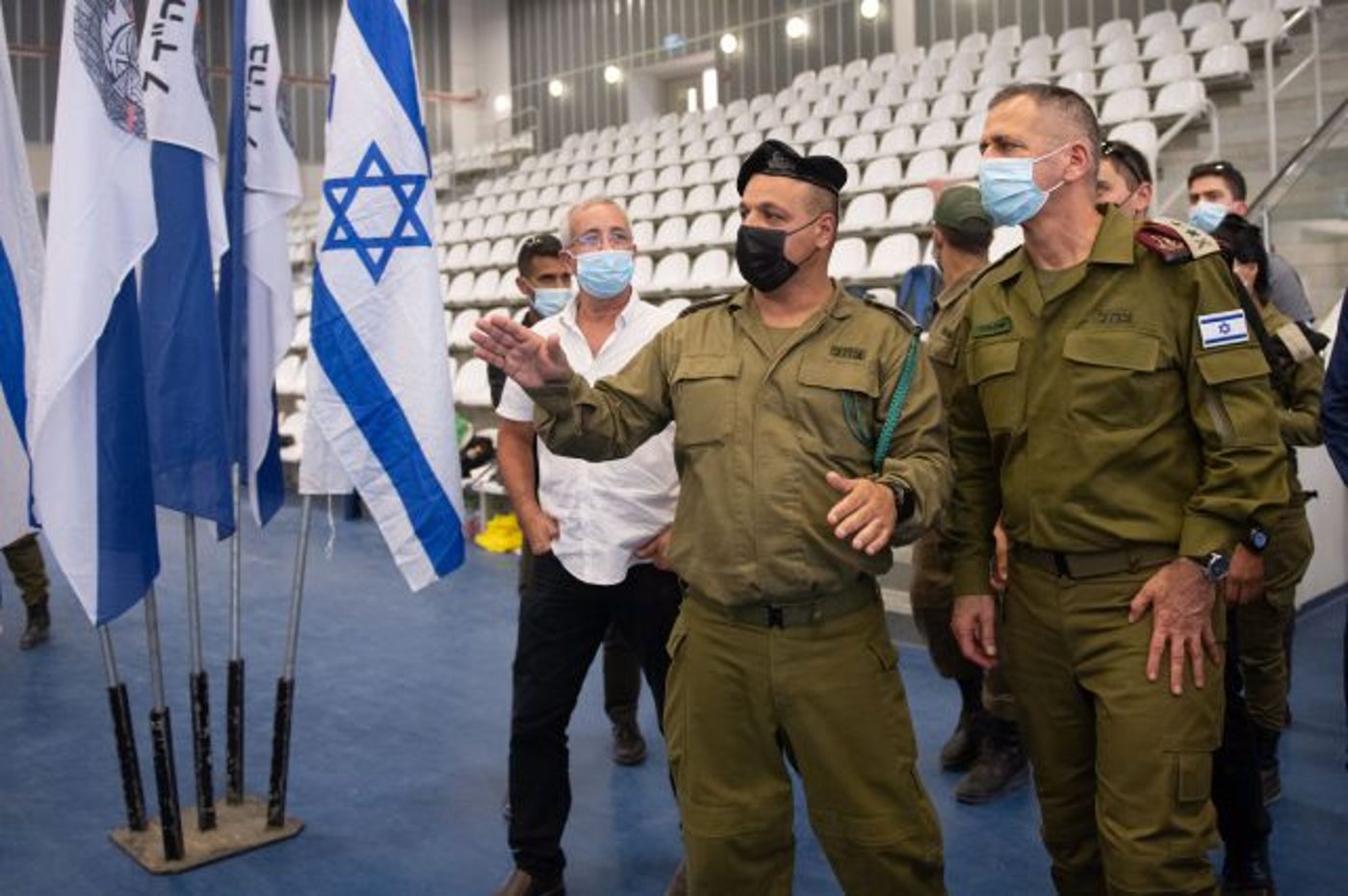 הרמטכ"ל מתחסן: "זה בדיוק הביטוי לצבא העם"