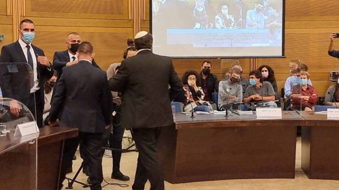 בן גביר התפרץ לכנס על אלימות מתנחלים: "תתביישו"