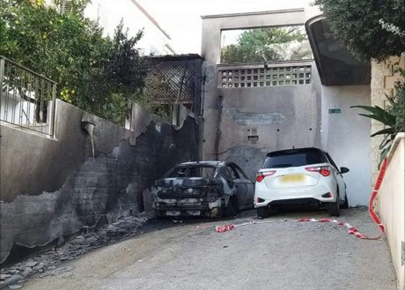 חשד להצתה: רכבו של ראש העיר עלה באש • צפו