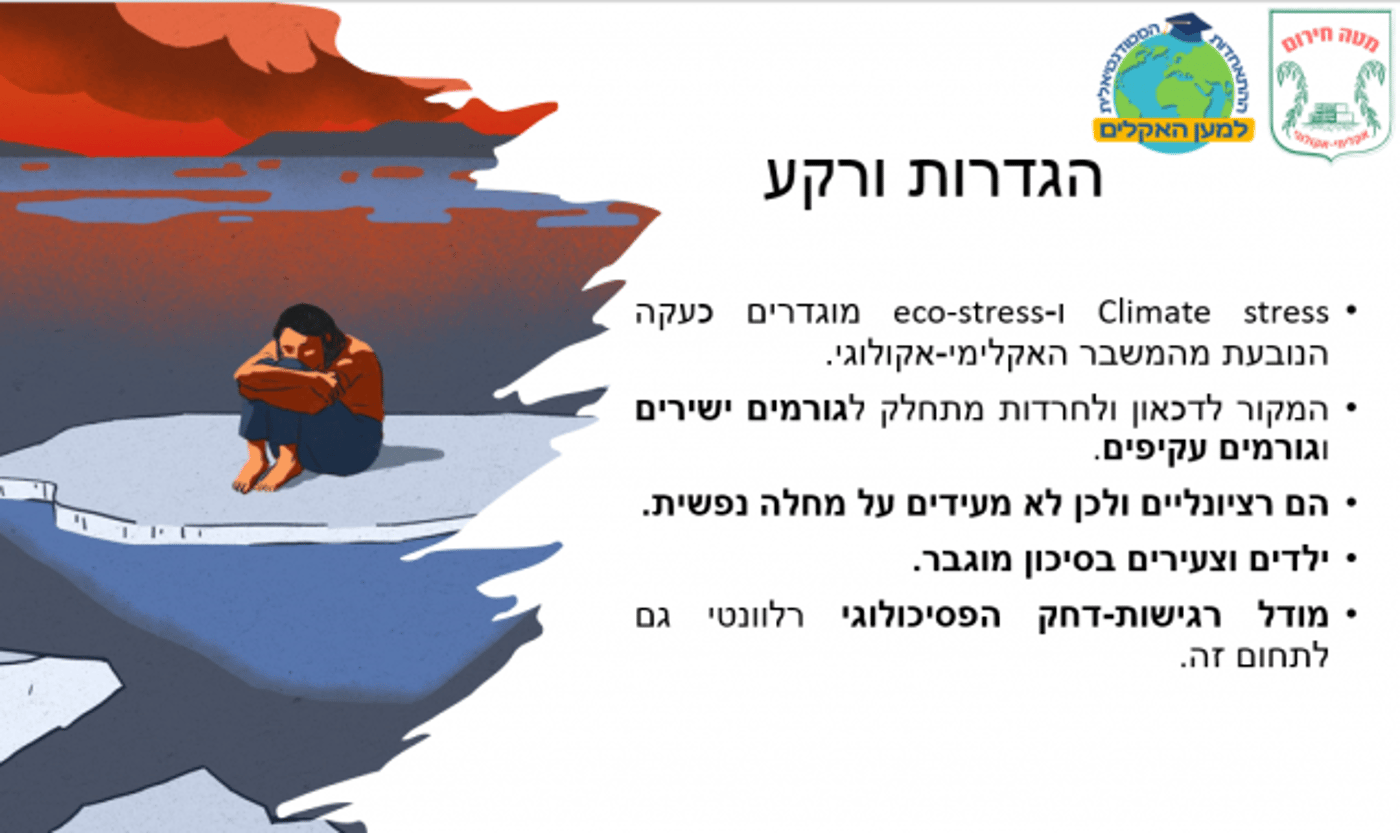 מתוך המצגת שהוצגה בוועדה
