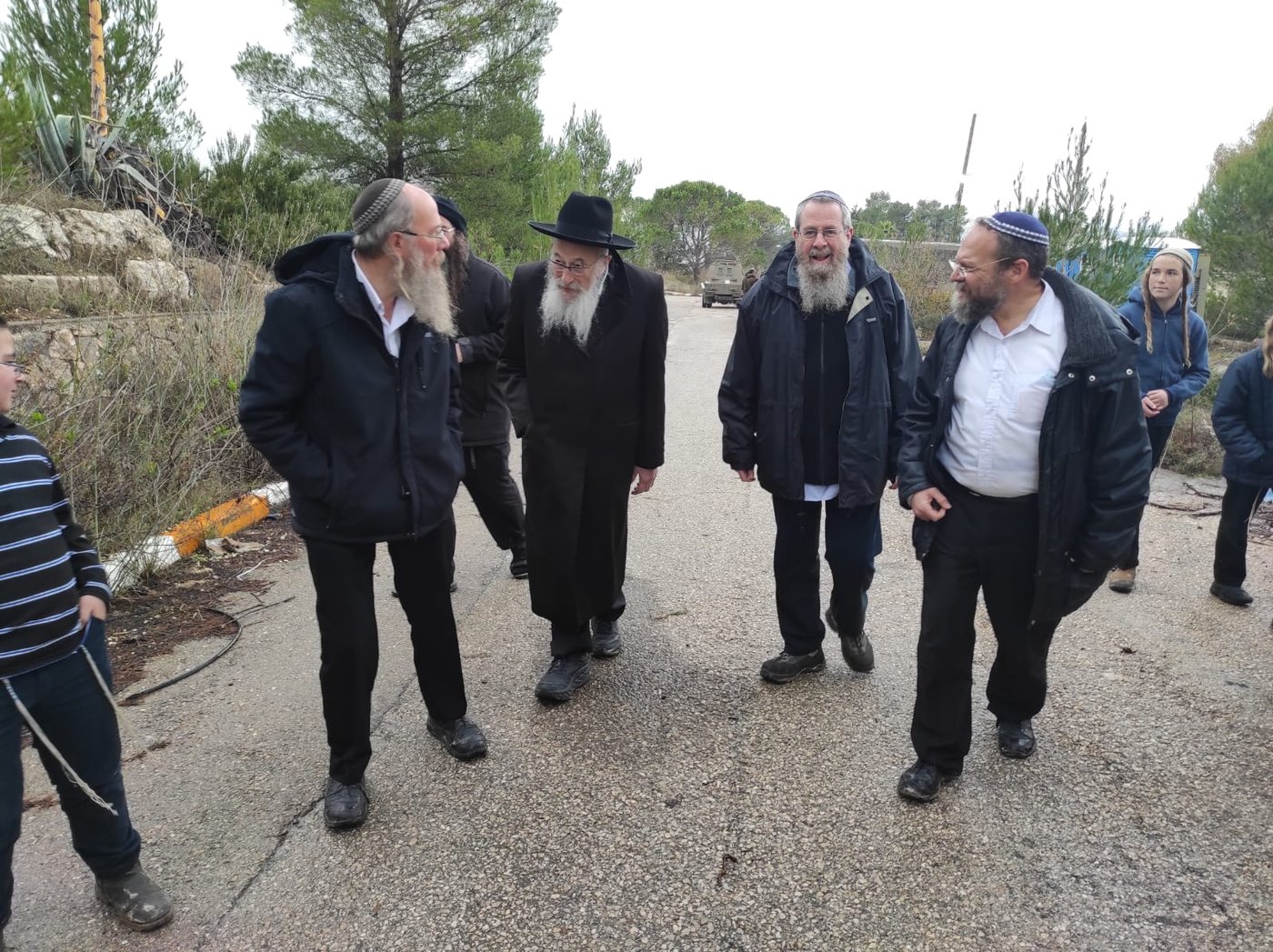הרב טאו הגיע לחומש; "באנו לחזק ולהתחזק"