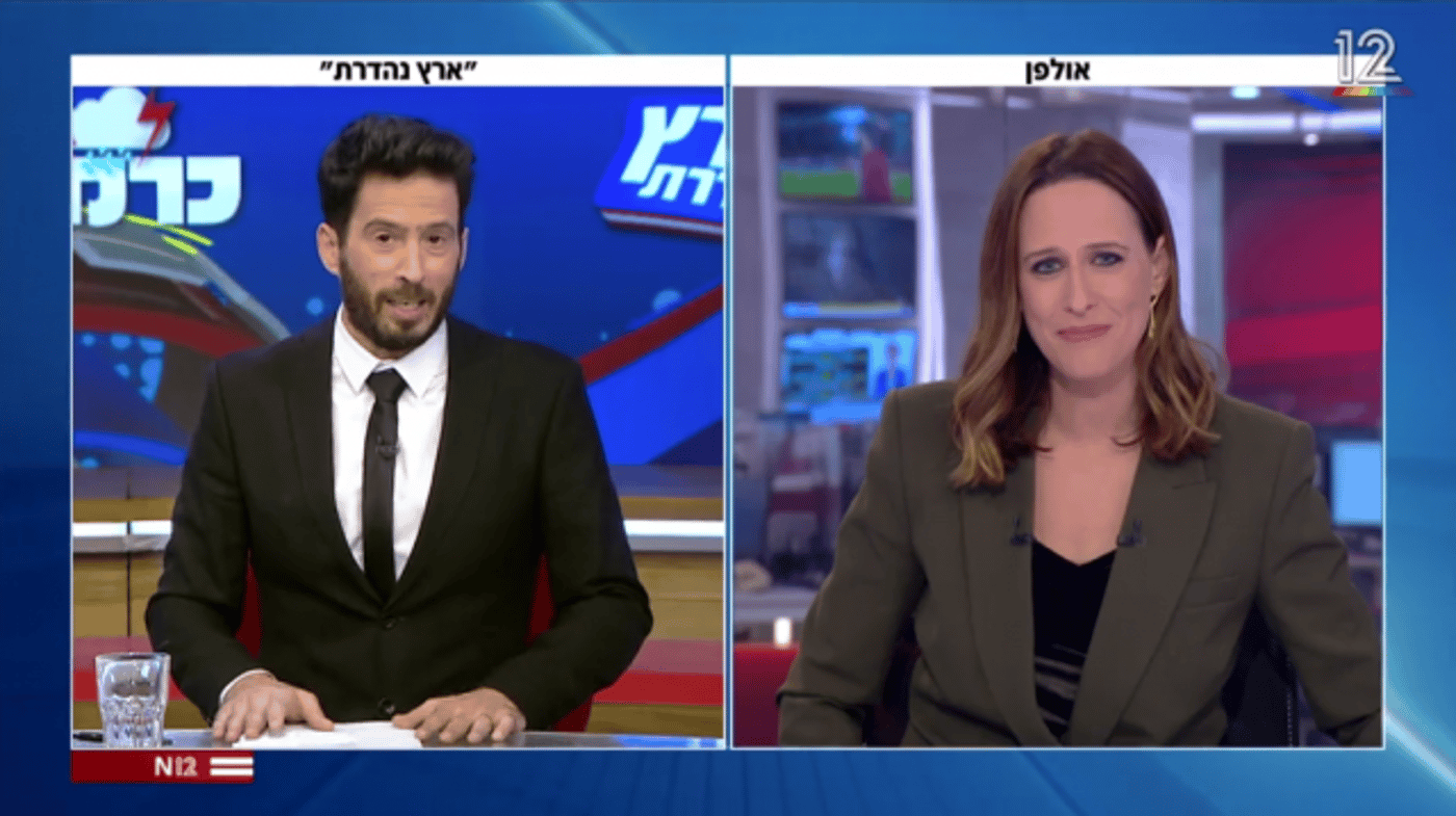 צפו: יונית לוי פוגשת על המסך את בעלה עידו רוזנבלום
