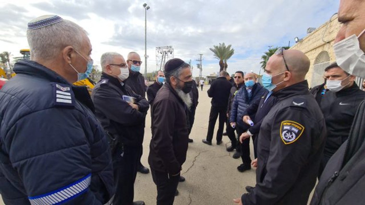המשטרה על קיום ההילולה: "לא היה כאן לחץ פוליטי"