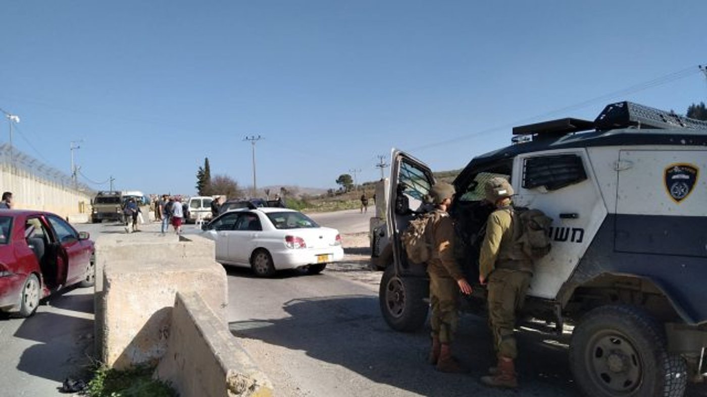 הצבא והמשטרה חוסמים את הכניסה לחומש