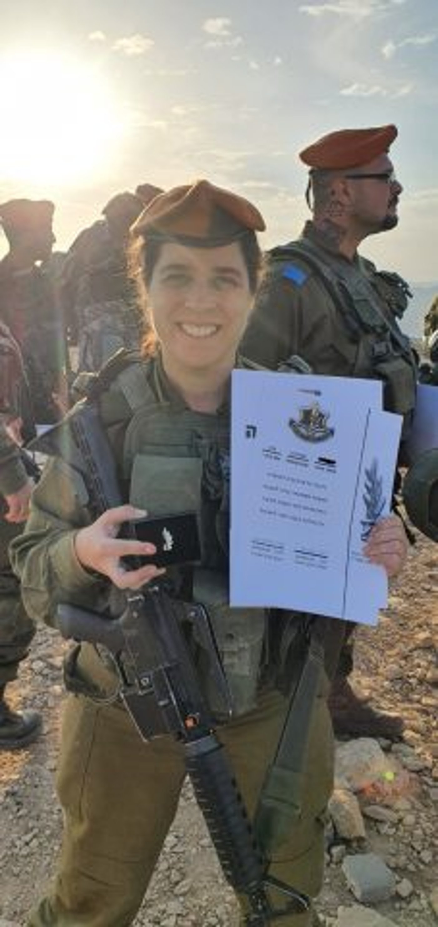 "משהו שהרגיש חסר ולא פתור" (באדיבות המצולמת)