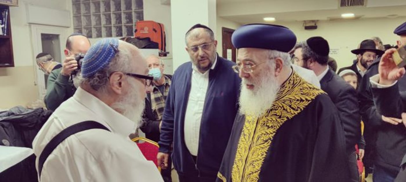 הרבנים הגיעו לנחם את פולארד: "דבר שלא רואים"