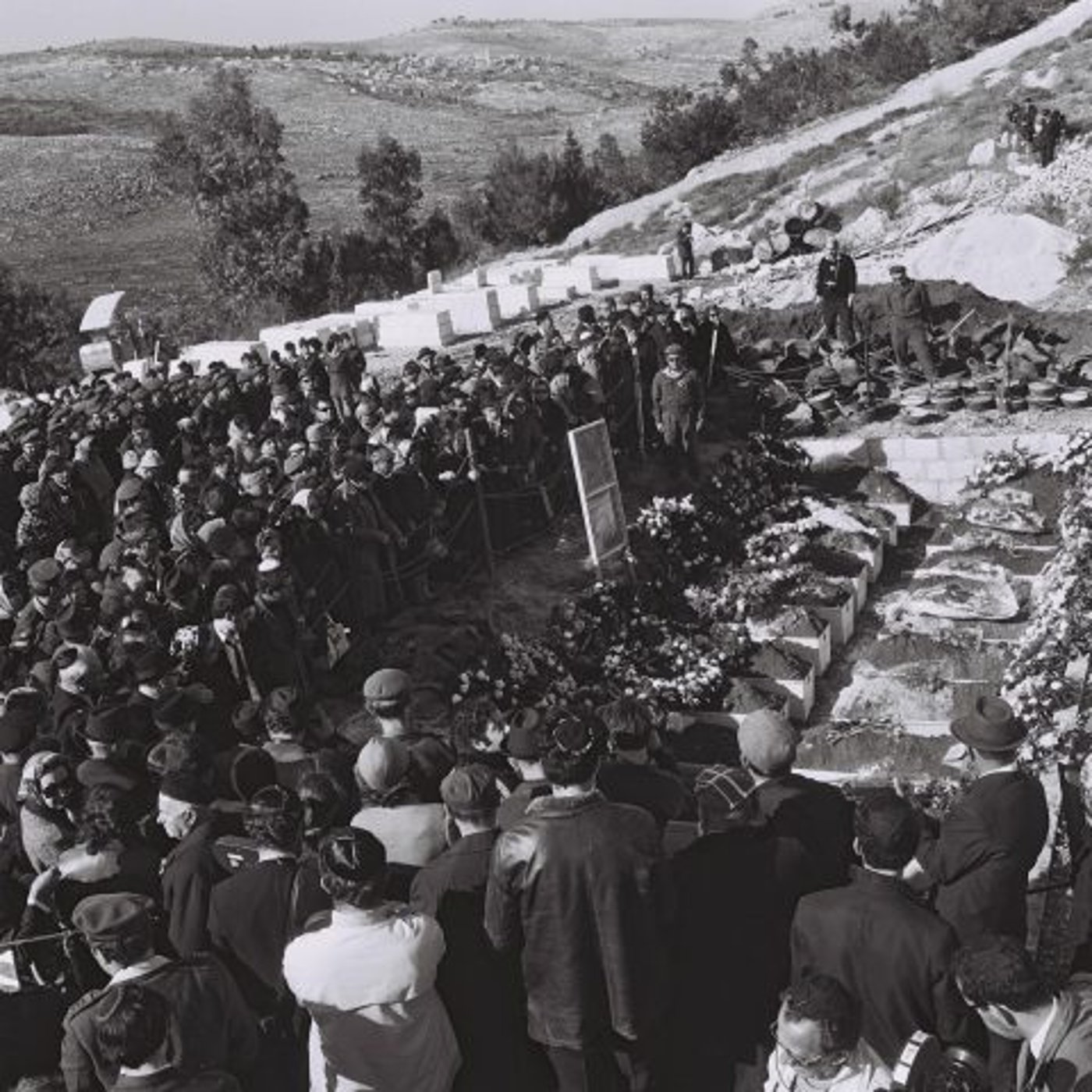 הלוויית נספי הפיגוע (משה מילנר לע"ם)