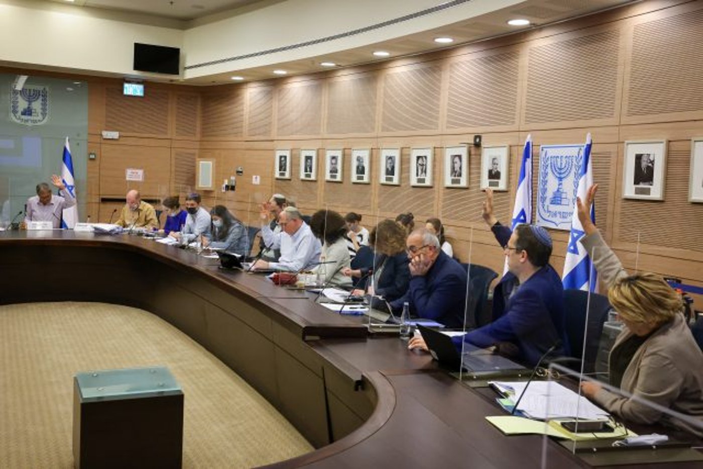 מצביעים על חוק האזרחות (נעם מושקוביץ דוברות הכנסת)