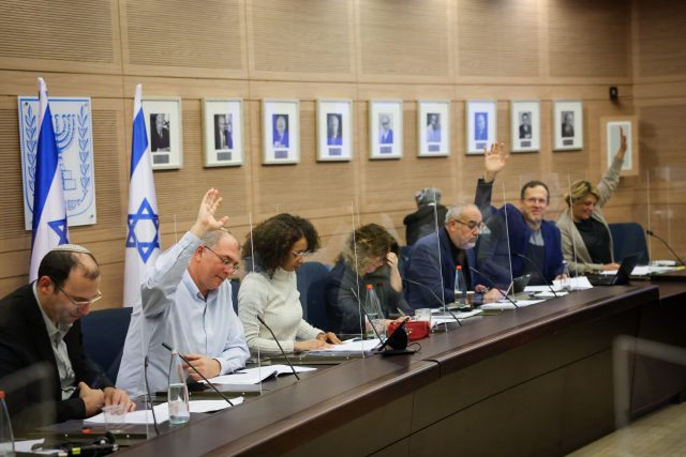 מצביעים על חוק האזרחות (נעם מושקוביץ דוברות הכנסת)