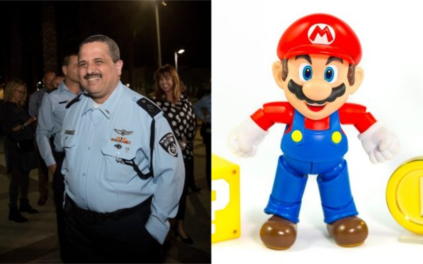 אלשייך וסופר מריו, צילומים:יונתן זינדל/ פלאש 90 ושאטקסטוק