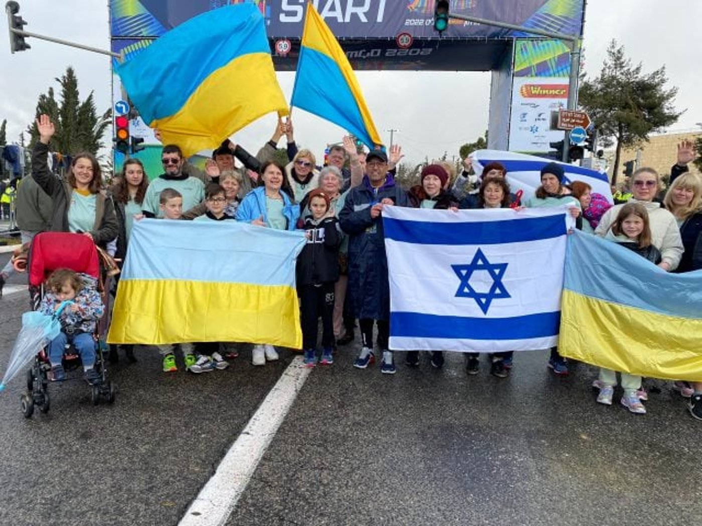 עם הלב באוקראינה(קרדיט: @itraveljerusalem)