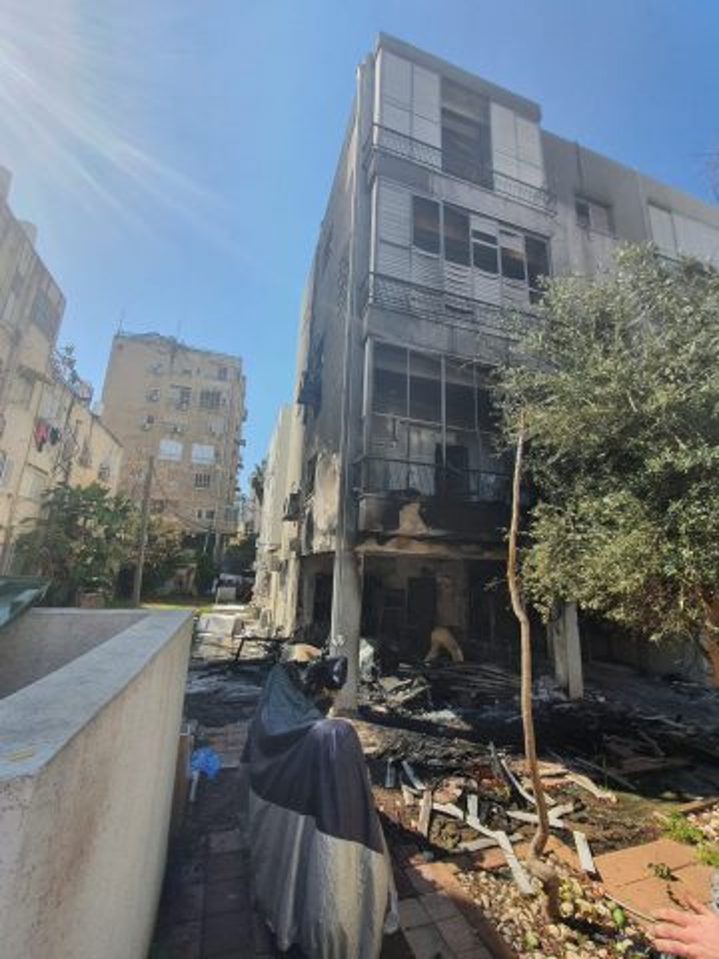 השריפה בנתניה (דוברות כיבוי והצלה)