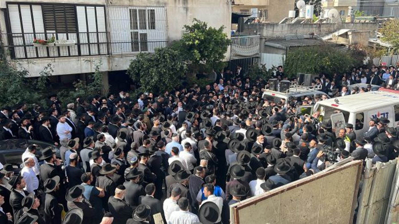 הלווית אבישי יחזקאל (חיים גולדברג)