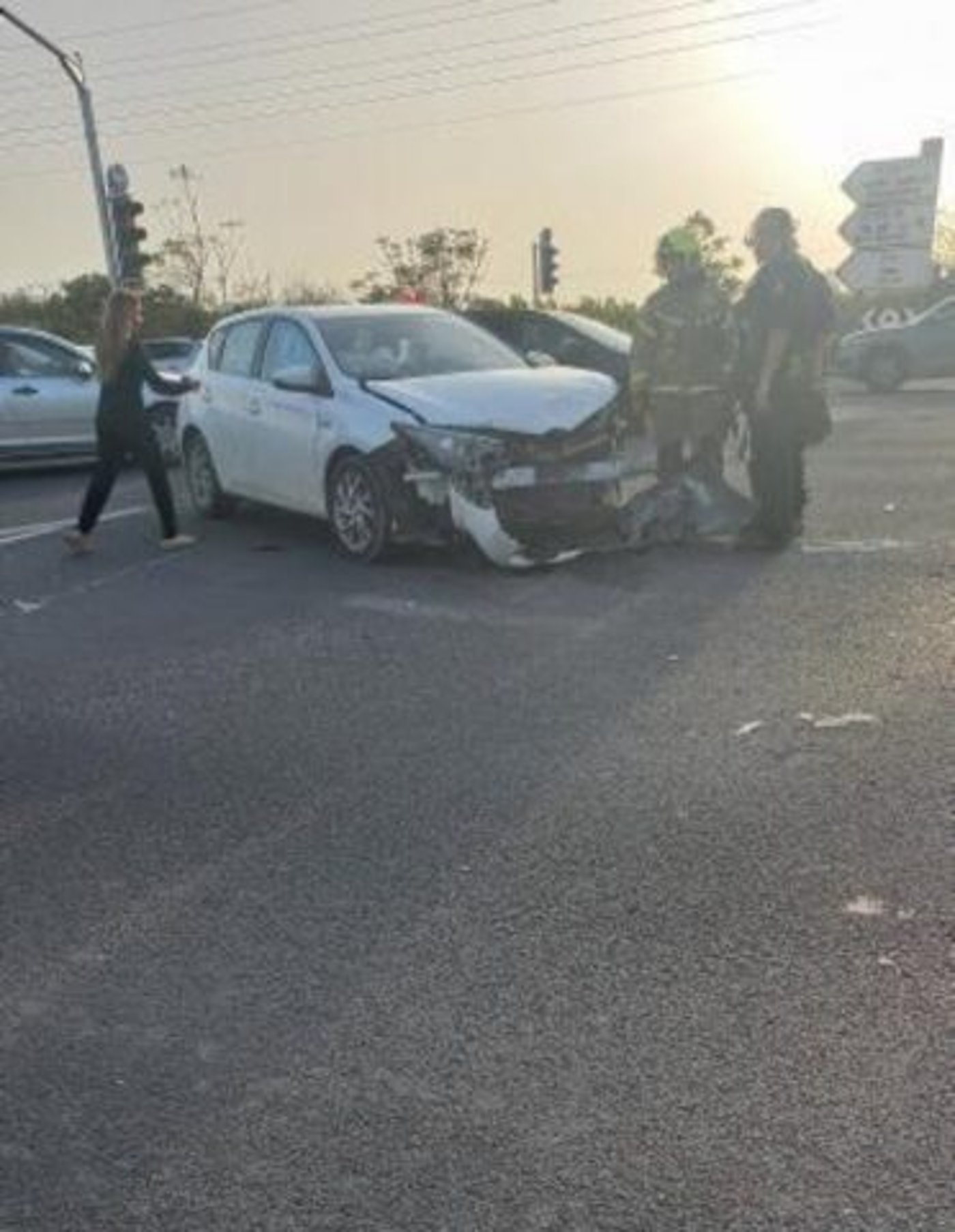 ענהאל שמואלי עברה תאונת דרכים קשה
