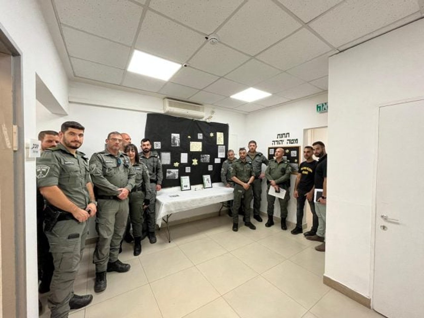 משטרת ישראל מתייחדת עם זכרם של הנספים בשואה