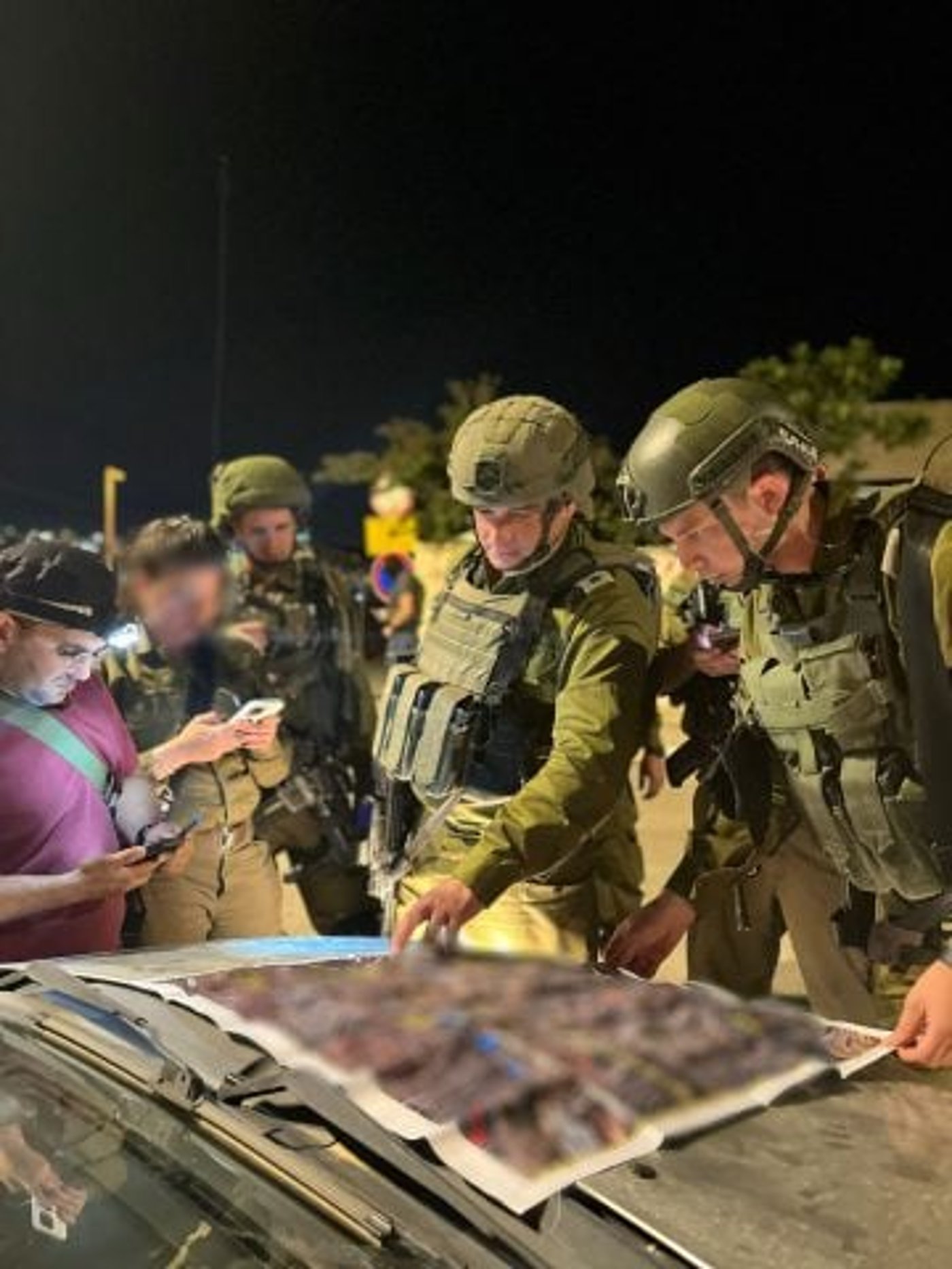 סריקות בתקוע (דובר צה"ל)