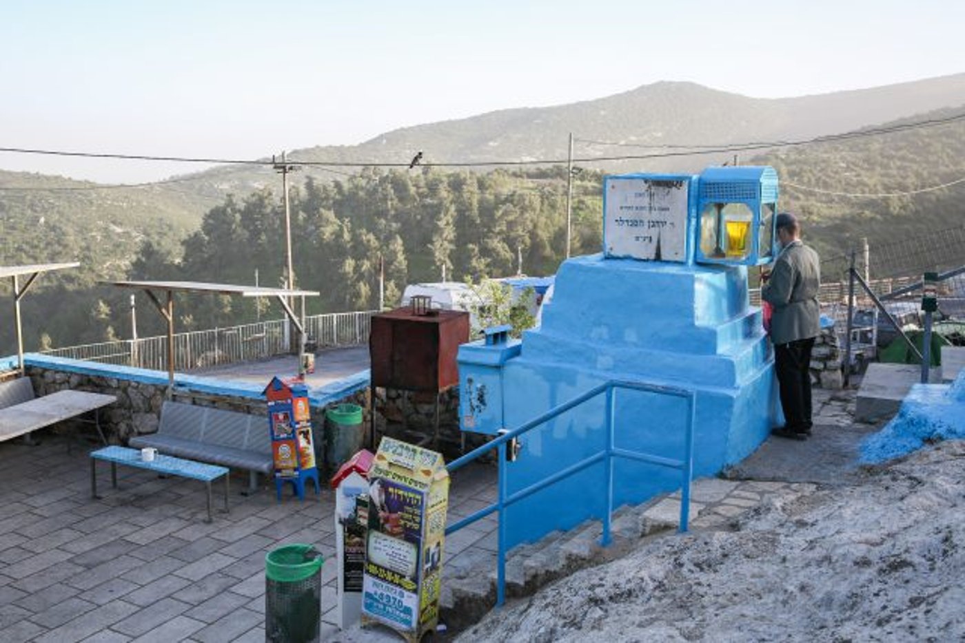 מתחם רבי יוחנן הסנדלר במירון (דוד כהן/פלאש90)