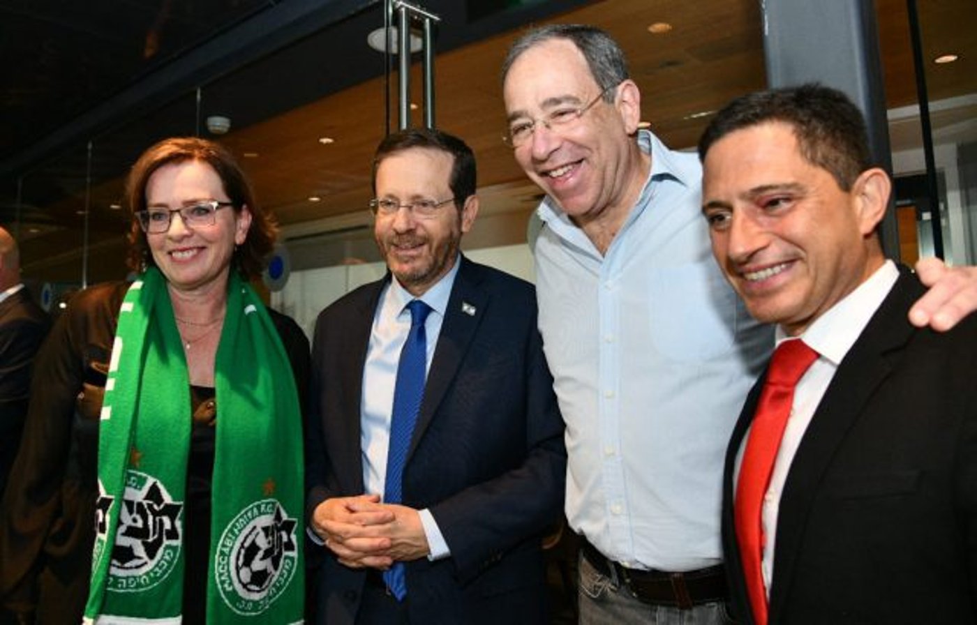 כבוד: הראל מויאל הופיע בגמר גביע המדינה בכדורגל