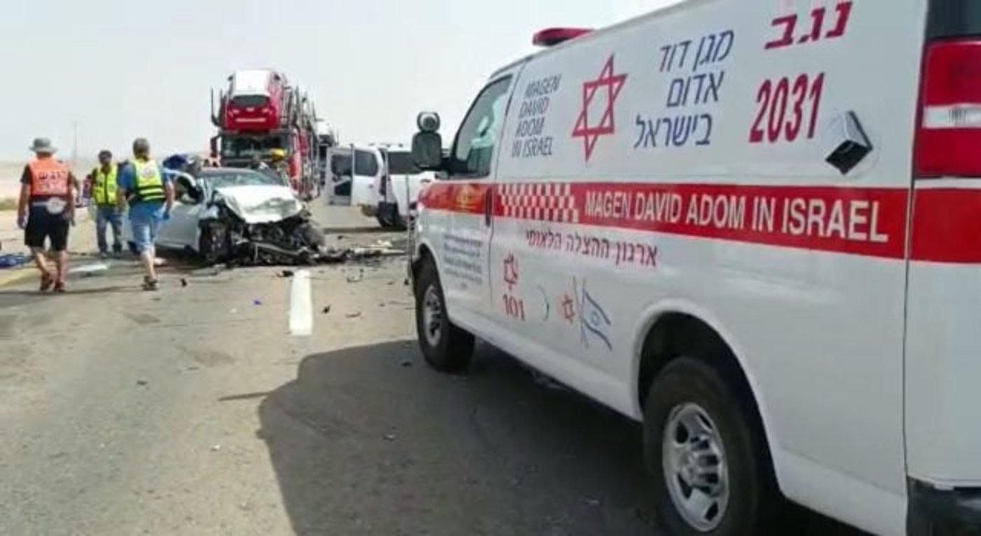 תאונה בערבה