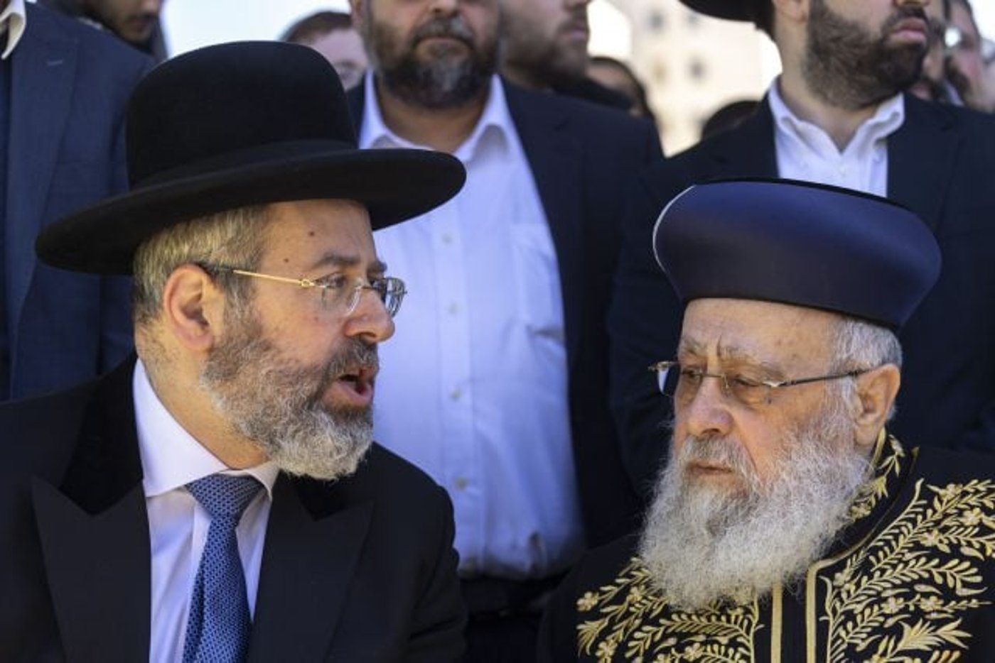 הרבנים הראשיים יוסף ולאו