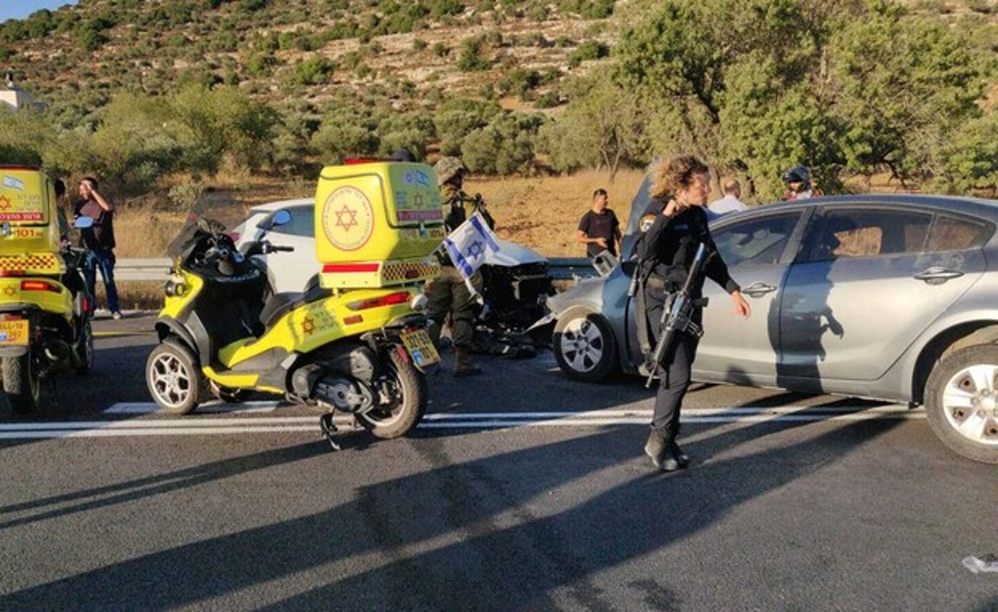 תאונה קשה בבנימין: שבעה פצועים, בהם 5 בני משפחה