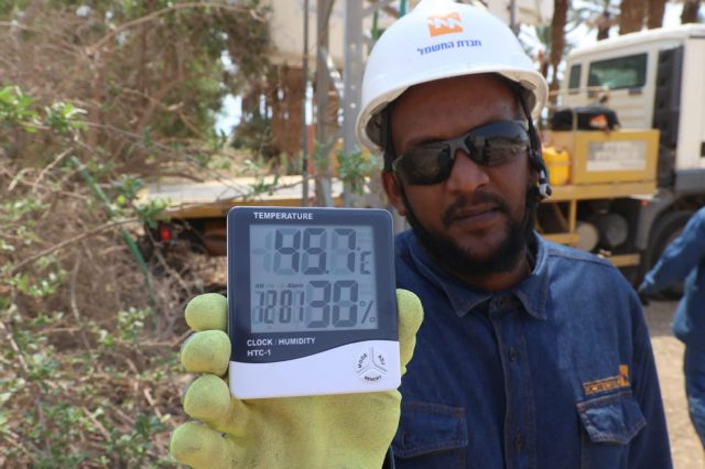 הגיע ל-50 מעלות: חום מטורף באזור המדבר