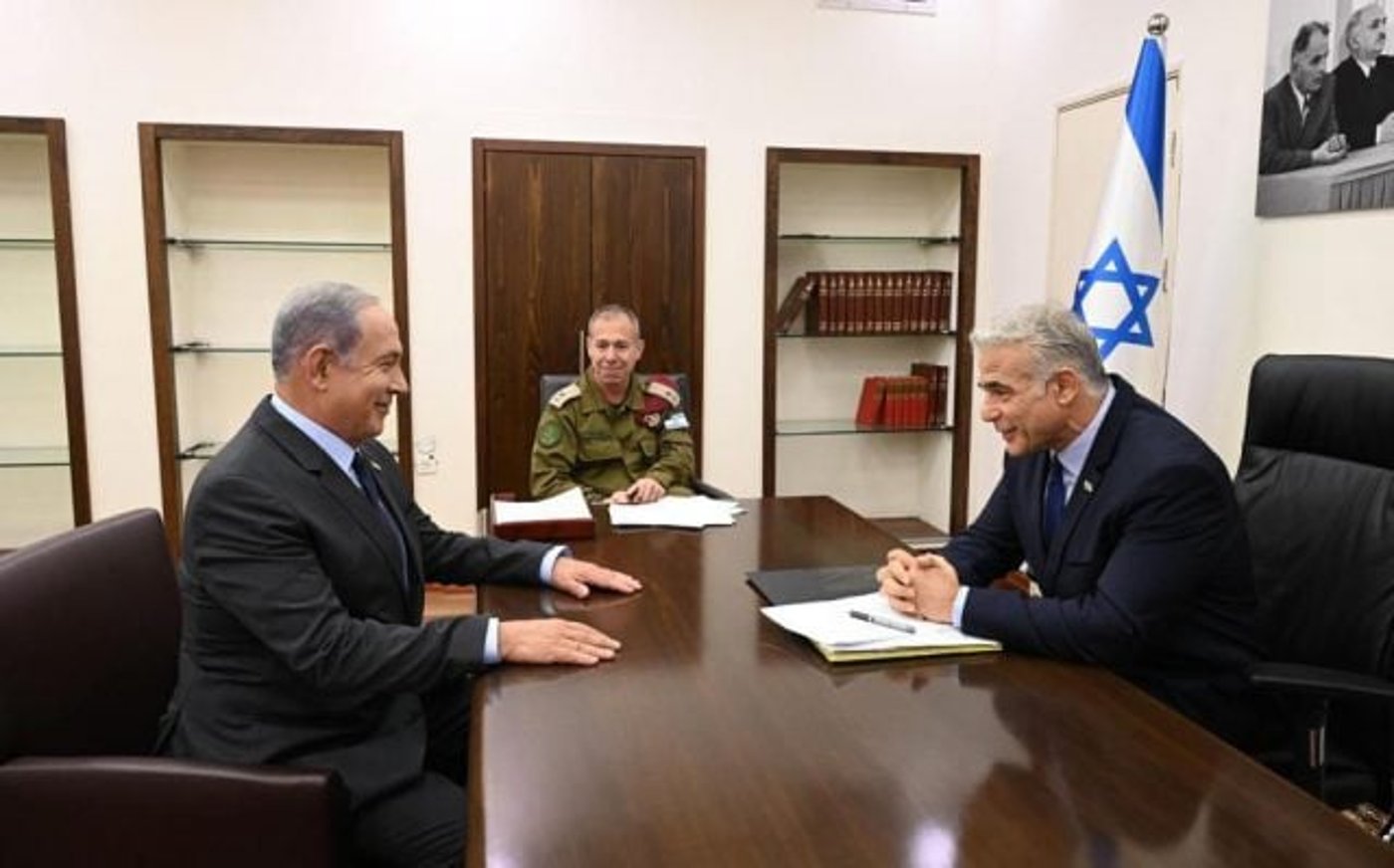 נתניהו ולפיד