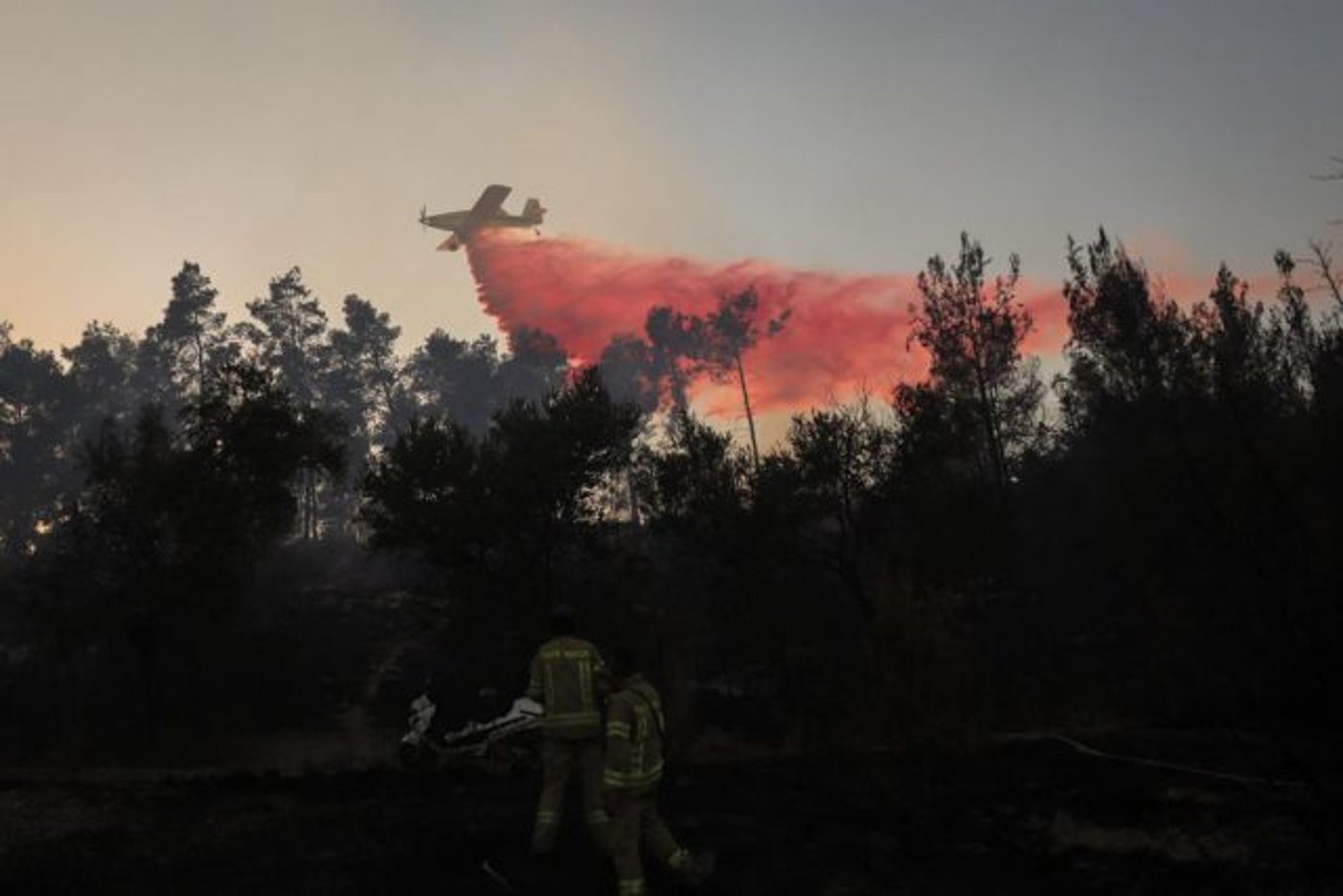 הושגה שליטה על האש: מאמצי הכיבוי יימשכו הלילה