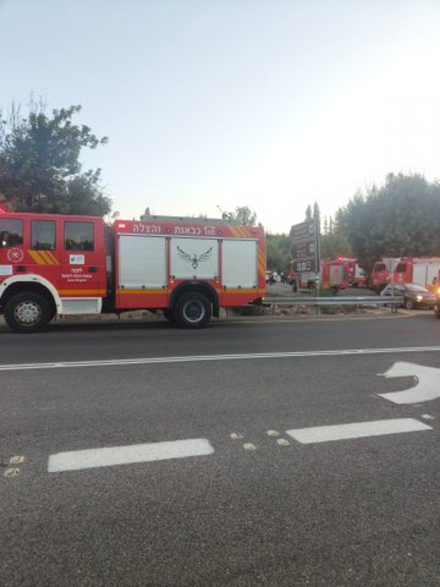 הושגה שליטה על האש: מאמצי הכיבוי יימשכו הלילה