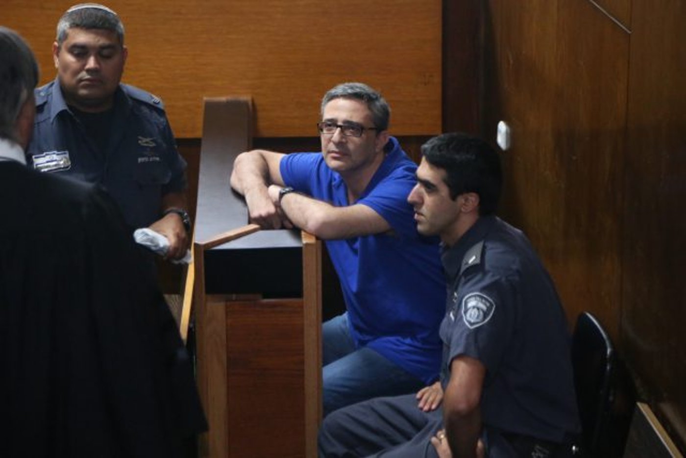 פינקלשטיין בבית המשפט. ארכיון